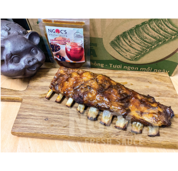 Sườn nướng xốt BBQ Châu Á 0.5kg